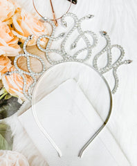 Silver Medusa Headpiece