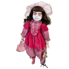 Eery Porcelain Doll - Morgue Collection