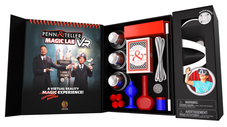 Amazing Beginner Friendly Penn & Teller VR Magic Lab Kit