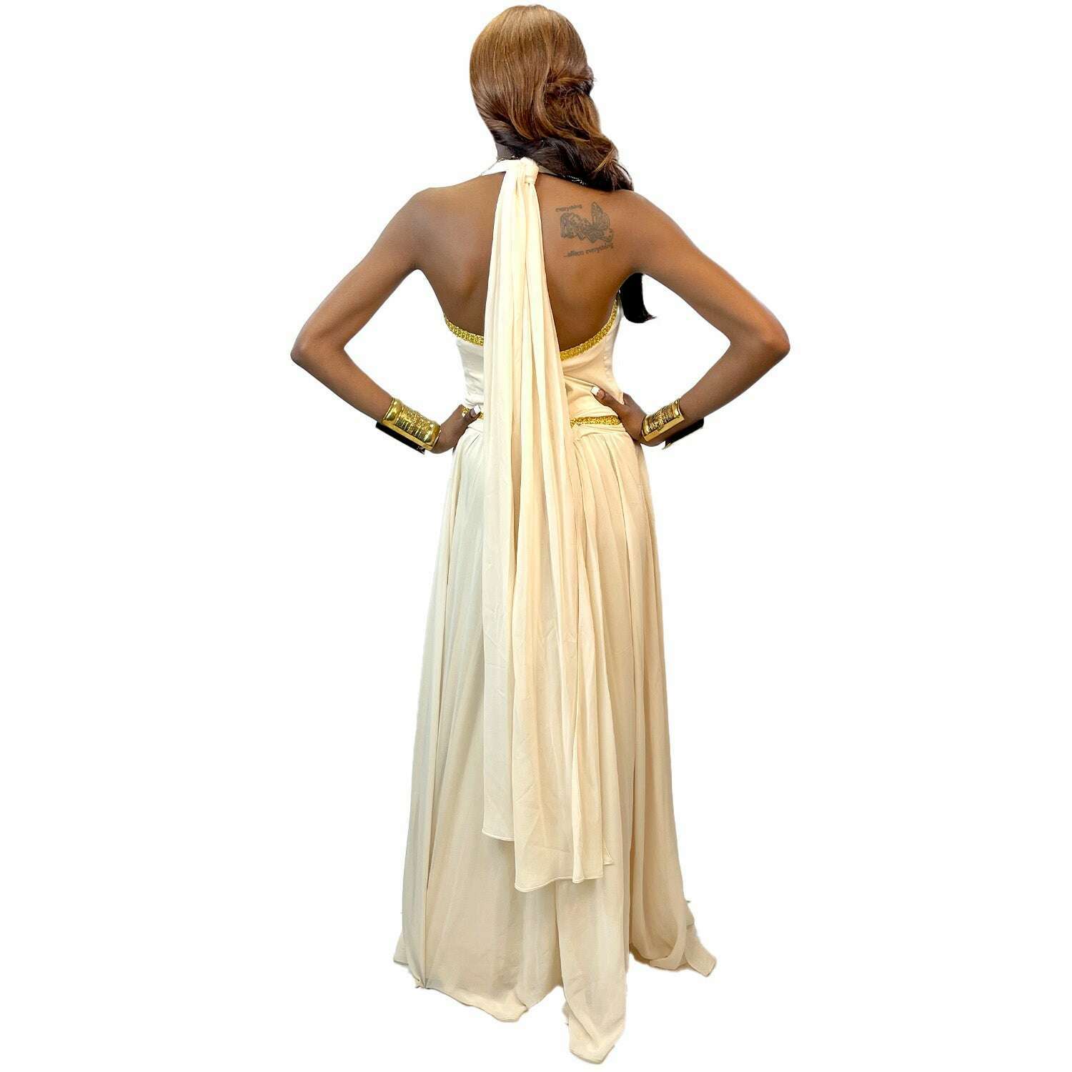 Egyptian Pharaoh Beige Goddess Adult Costume Buy / X-Large Egyptian Pharaoh Beige Goddess Adult Costume Buy / X-Large