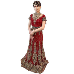 Elegant Bollywood Queen Vintage Handmade Adult Costume