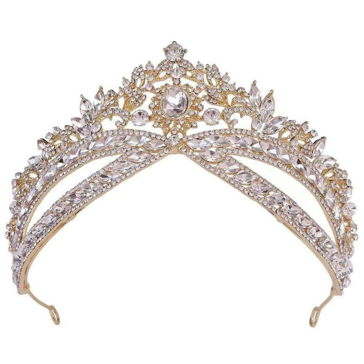 Elegant Rhinestone Princess Tiara