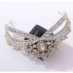 Elegant Rhinestone Princess Tiara