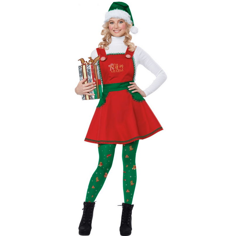 Elf In Charge Adult Costume