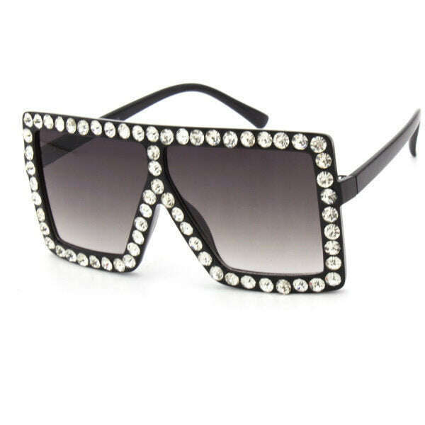 Elton Duo Tone Rhinestone Sunglasses