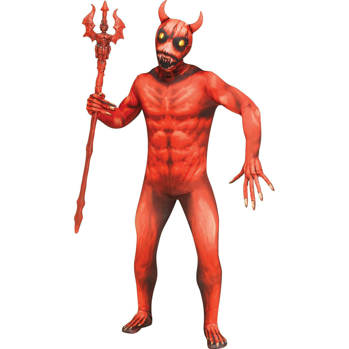 Evil Demon w/ Light Up Eyes Adult Costume