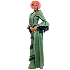 Exclusive Sage Green Colonial Queen Women's Costume