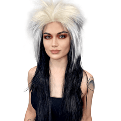 Extra Long Cyndi Rocker Choppy Mullet Wig