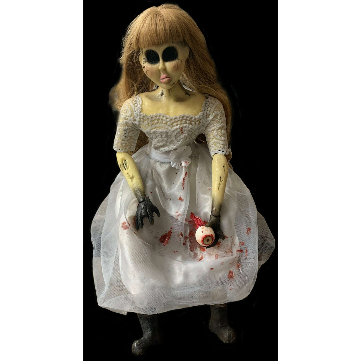 Eyelein Gouged Victorian Doll