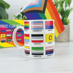 Show Your Pride LGBTQIA+ Pride Flags Mug
