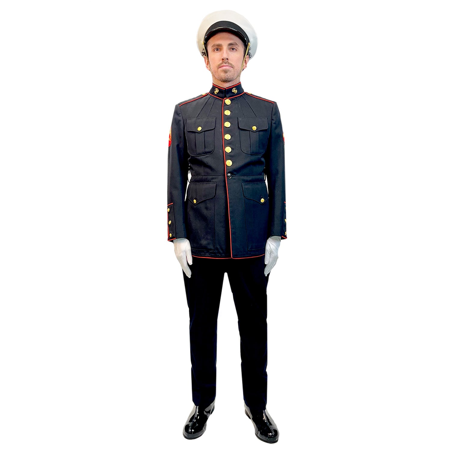 Marine Dress Blues Uniform Adult Costume