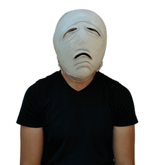 Face Peeling Bridge Maggot Sad Eyes Creepypasta Latex Mask