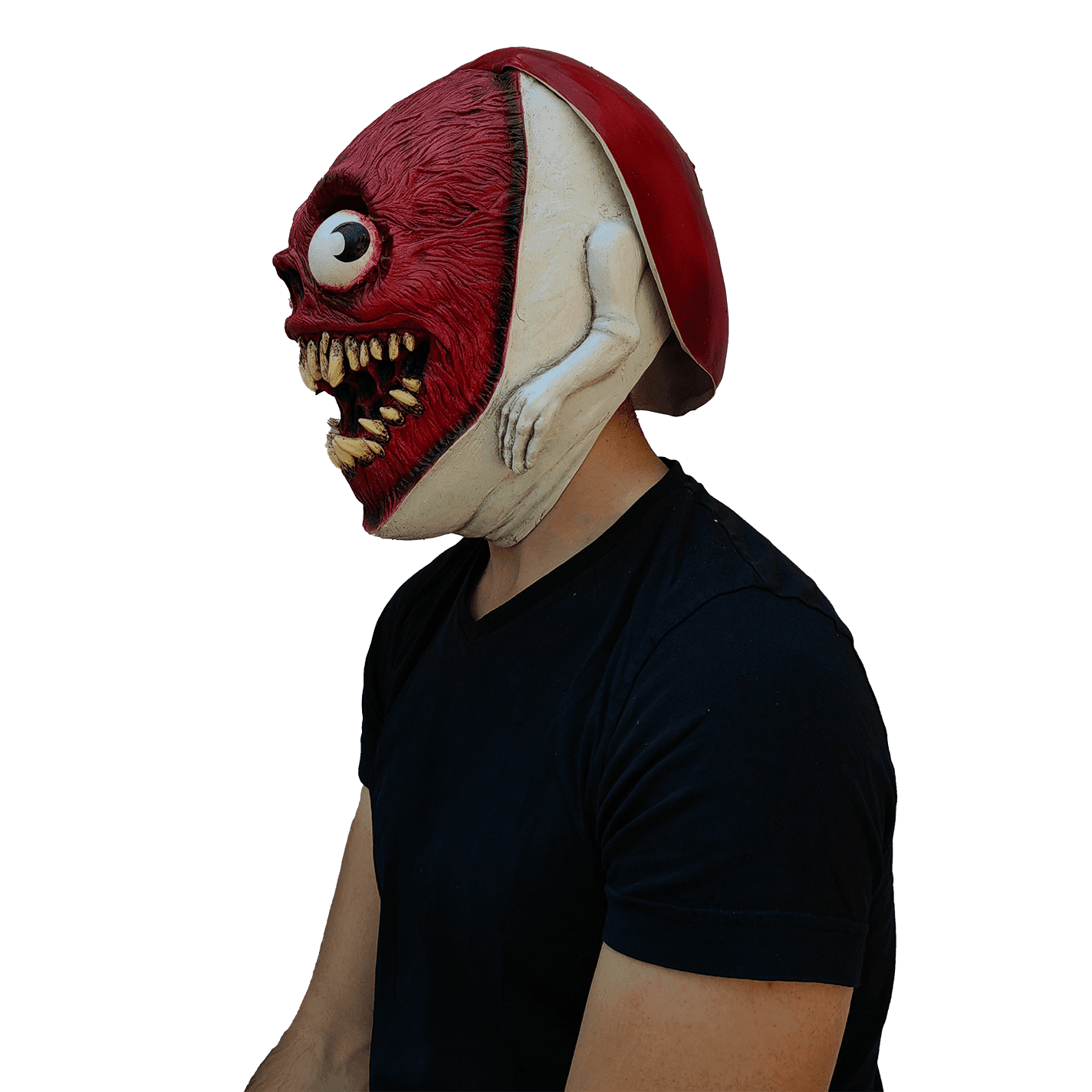 Face Peeling Bridge Maggot Sad Eyes Creepypasta Latex Mask