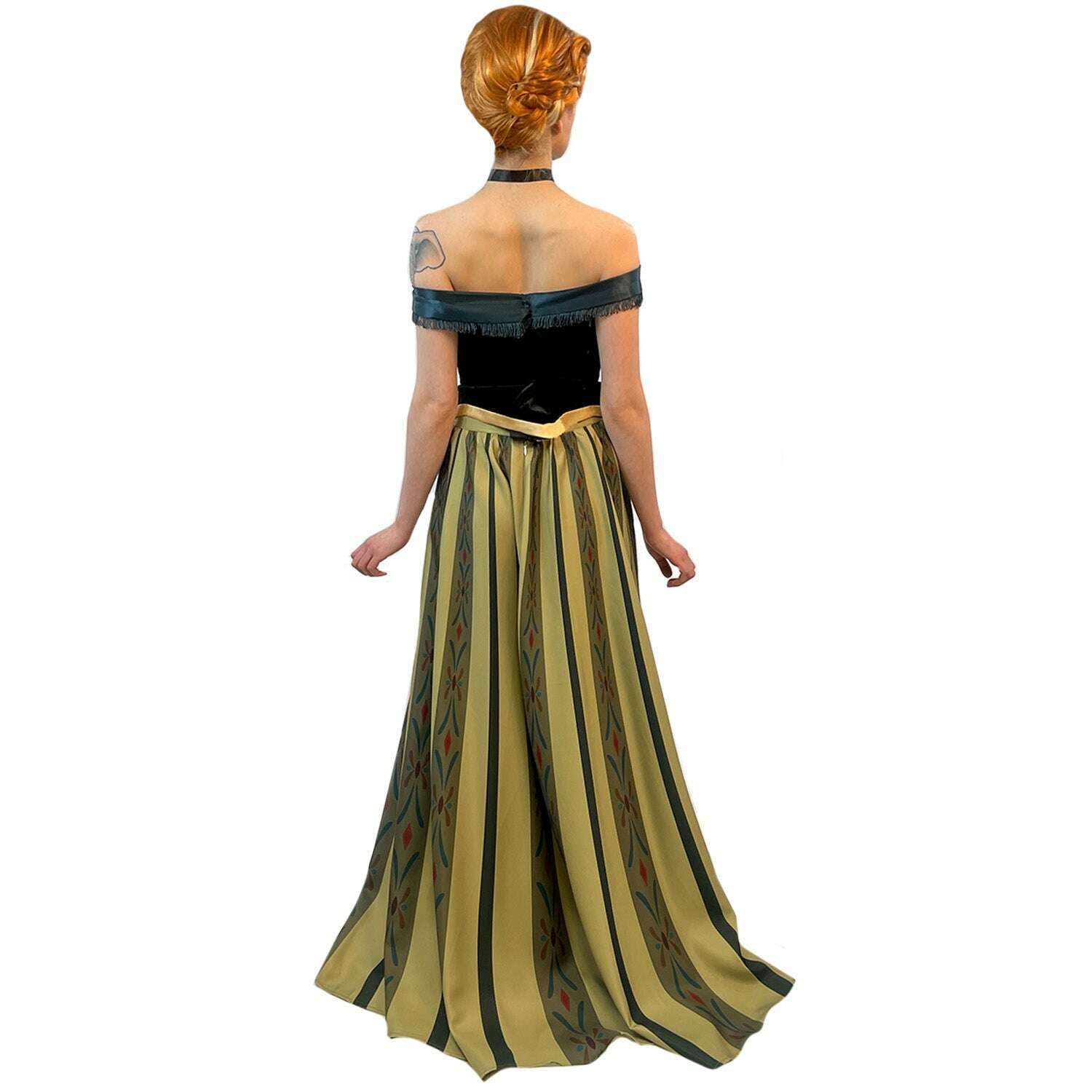Fairytale Frozen Princess Anna Inspired Coronation Dress & Choker Buy / Small Fairytale Frozen Princess Anna Inspired Coronation Dress & Choker Buy / Small