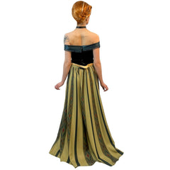 Fairytale Frozen Princess Anna Inspired Coronation Dress & Choker