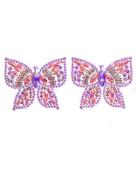 Butterfly Kisses Self Adhesive Body Gems & Pasties