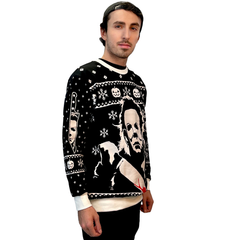 Halloween Printed Graphic Holiday Sweater