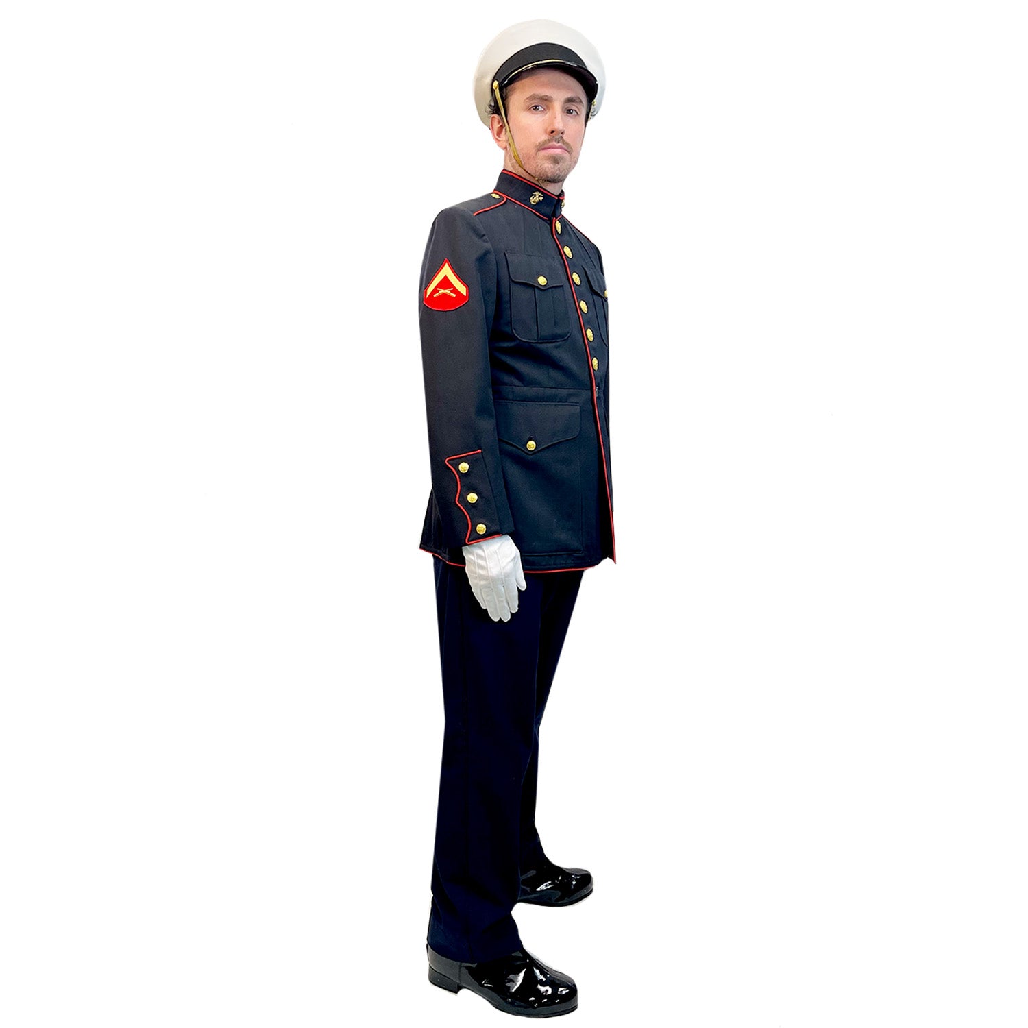 Marine Dress Blues Uniform Adult Costume