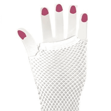 Fingerless Fishnet Elbow Gloves