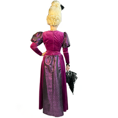 Flawless Colonial Lady Amelia Magenta Women's Costume