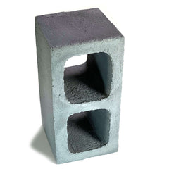 Flexible Soft Urethane Foam Rubber Cement Cinder Block Replica Prop - GREY