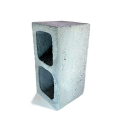 Flexible Soft Urethane Foam Rubber Cement Cinder Block Replica Prop - GREY