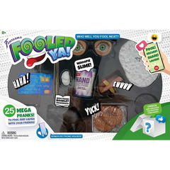 Fooled Ya! Mega Prank Set w/ 25 Gags, Gross-Outs & Shock Pranks Fooled Ya! Mega Prank Set w/ 25 Gags, Gross-Outs & Shock Pranks