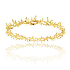 Forest Spirit Gold Halo Headpiece