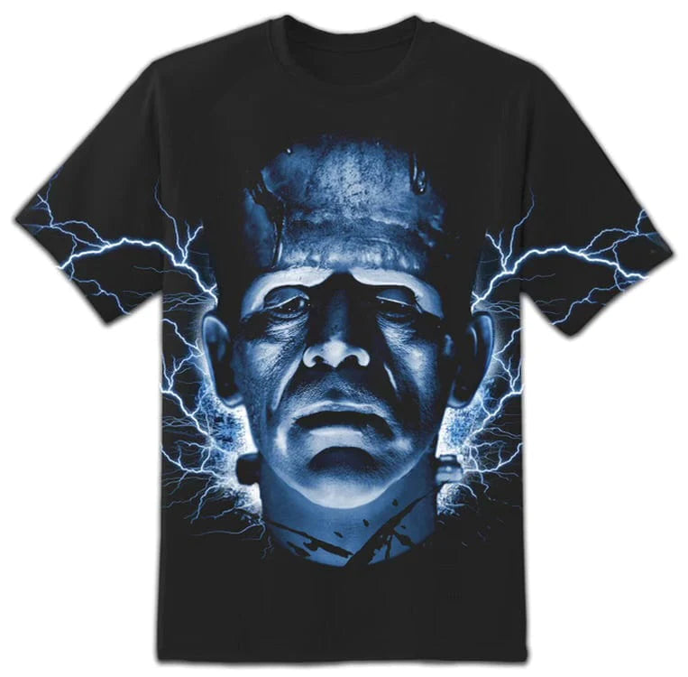 Frankenstein Head Men's Graphic T-Shirt