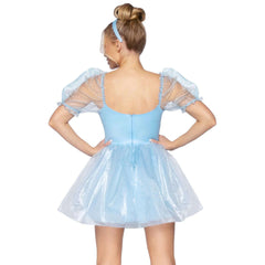 Frosted Organza Babydoll Adult Women's Dress