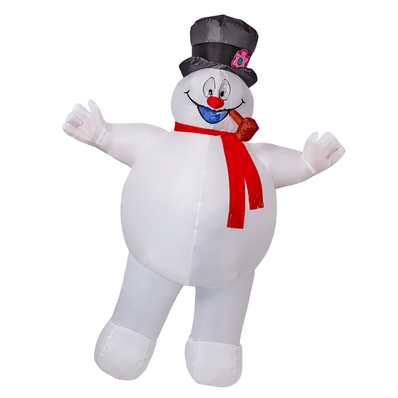 Snowman Head Inflatable Frosty The Snowman Adult Inflatable Costume – AbracadabraNYC