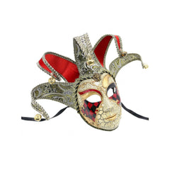 Full Face Jester Venetian Mask