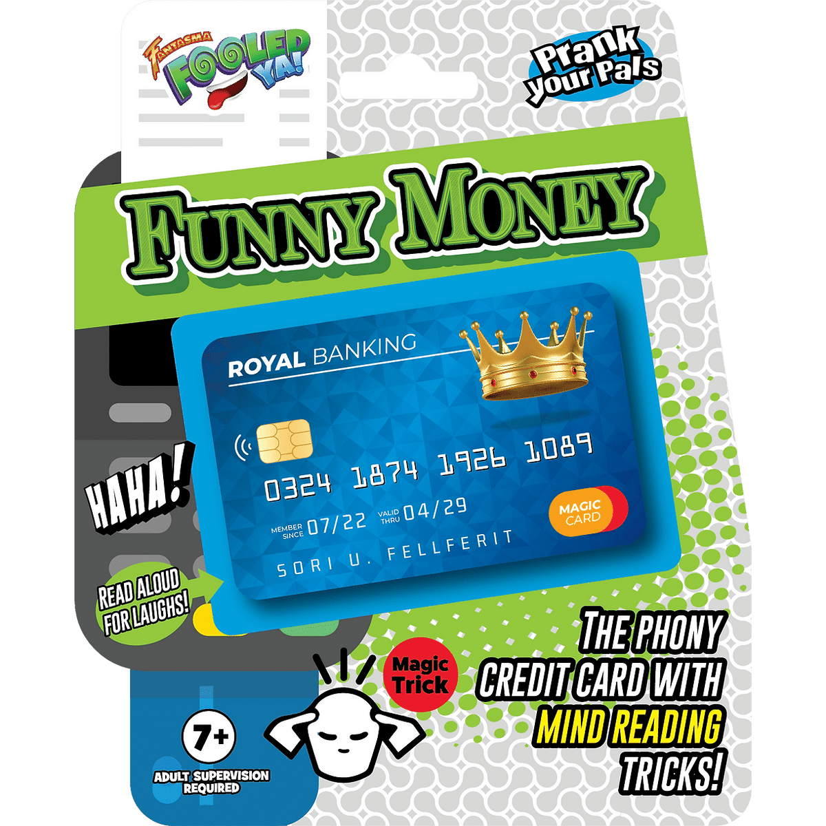 Funny Money Magic Credit Card Mind Reading Trick