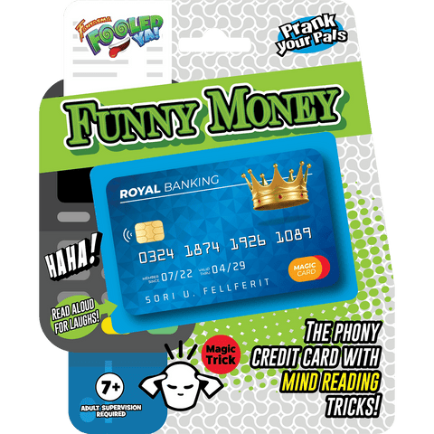 Funny Money Magic Credit Card Mind Reading Trick – AbracadabraNYC