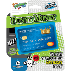 Funny Money Magic Credit Card Mind Reading Trick