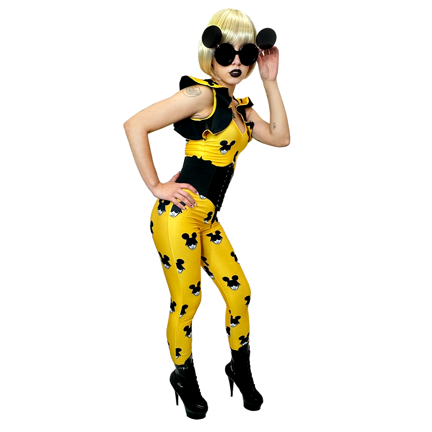 Paparazzi Lady Gaga Inspired Adult Costume