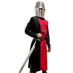 El Cid Black & Red Warrior Tunic