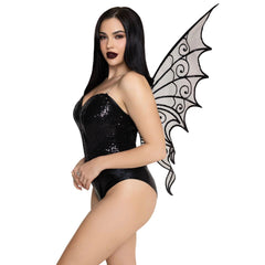 Glitter Strapless Pixie Wings