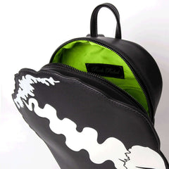 Glow In The Dark Bride Of Frankenstein Head Backpack