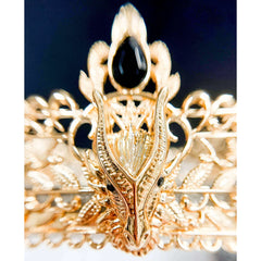 Gold Draconic Gothic Crown