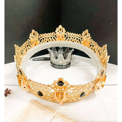 Gold Draconic Gothic Crown