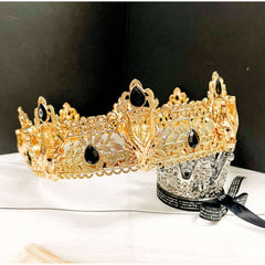 Gold Draconic Gothic Crown