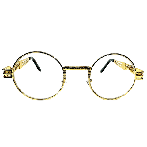 Funky Gold Frames Glasses – AbracadabraNYC