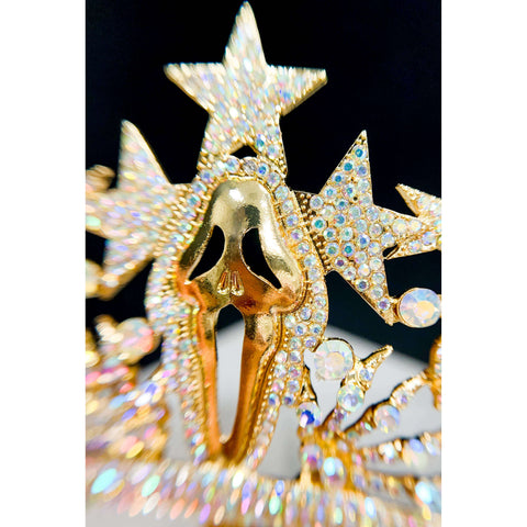 Gold Scream Queen Star Crown – AbracadabraNYC