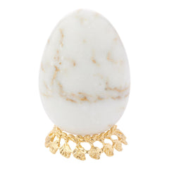 Leaf Flourished Crystal Ball Holder