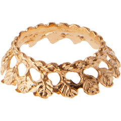 Leaf Flourished Crystal Ball Holder