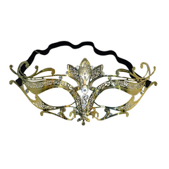 Lucia Metal Venetian Mask