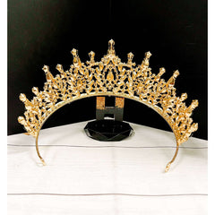 Gothic Gold Queen Crown