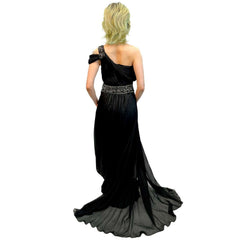 Grecian Goddess in Black Adult Costume