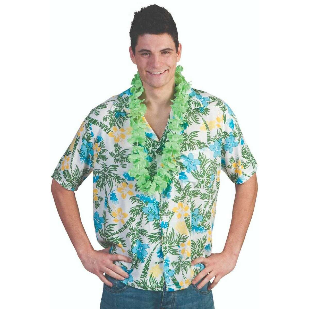 Green Palm Tree Hawaiian Unisex Shirt